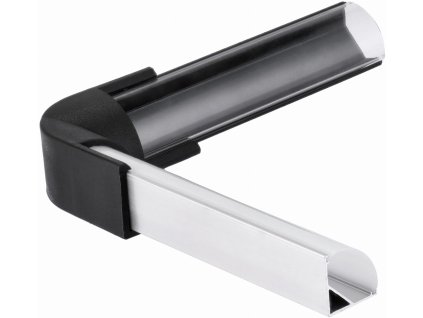 38539 rohovy konektor cerny pro rohovy hlinikovy profil led