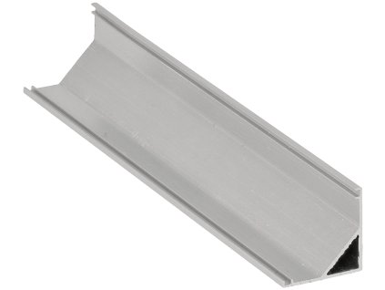 38242 rohovy profil brg 20 pro 2m alu led pasky opalovy kryt