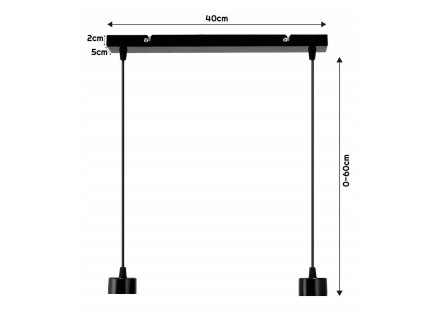 52075 sklenena led stropni lampa 2xe27 kourova koule