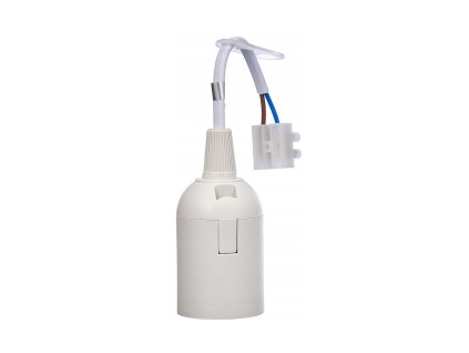 44542 stavebni a renovacni drzak lampy na zarovky e27 patice s kostkou