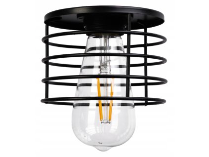 45019 stinidlo lustrove lampy cerna kovova pruzina