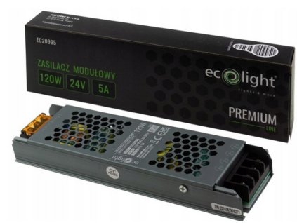 48022 zdroj led slim ip20 24v 5a 120w premium line