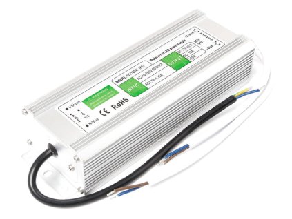 20725 1 zdroj trafo 10a 120w vodotesny pro led pasky