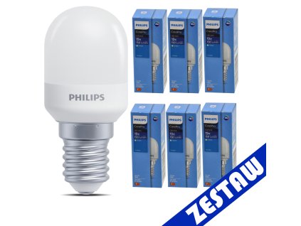 SADA 6x LED žiarovka E14 1,7W 150lm T25 2700K - tepla biela