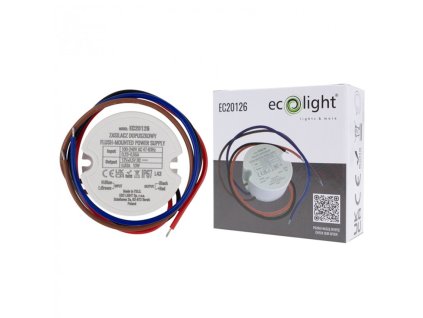 Napájecí zdroj FI60 10W 12V IP67 pro LED pásky - voděodolný IP67