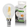 39582 led zarovka e14 2w tepla bila