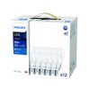 52144 12x led zarovka philips e27 8w 806lm 3000k
