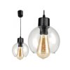 47377 7 47377 7 e27 led lustr zavesne svitidlo sklenena koule pruhledne