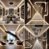48772 9 48772 9 led eloxovany hlinikovy profil povrchovy 2m sada