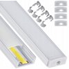 48772 48772 led eloxovany hlinikovy profil povrchovy 2m sada