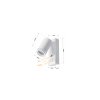 48316 3 48316 3 led nastenne svitidlo gu10 s vypinacem a usb portem bila