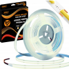 LED pásik COB Neon 12V - 480D - 9W/m - IP20 - 50m - 990lm/m - studená farba