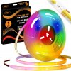 49156 49156 led pasek rgb neon cob 12v 450d 15w m ip20 1m