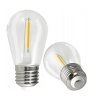 49003 49003 led zarovka pro girlandy e27 1w tepla bila