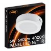 49267 9 prisazeny kulaty led panel 6w 660lm neutralni barva