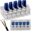 44431 sada 50x dratova elektricka rychlospojka 32a 5 kolejova 0 2 4mm