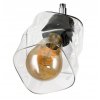 45058 1 sklenene led nastenne svitidlo 1xe27 rolovaci pruhledny ctverec