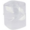 45058 4 sklenene led nastenne svitidlo 1xe27 rolovaci pruhledny ctverec