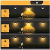 44359 5 solarni lampa s pohybovym senzorem 2 led ip54