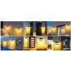 44359 8 solarni lampa s pohybovym senzorem 2 led ip54