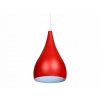 Lampa sufitowa wiszaca zyrandol LED E27 czerwona EAN 5907612235026