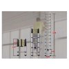 44515 2 teleskopicky zebrik 13 stupnu hlinik skladaci 3 8m