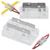 48106 univerzalni konektor pro cob smd led pasek 8mm hranaty zacvakavaci