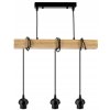 44905 3 zavesne stropni svitidlo led dreveny tram 3xe27 lustr dreveny kuzel