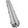 Hermetické svietidlo 120cm lampa + 2x LED trubice Vodotesné 6000K studená teplota