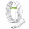 Nabíjací kábel USB-C pre telefón 20W 1m 100cm Rýchlonabíjací biely