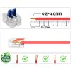 Rýchlokonektor 2-vodičový rýchlokonektor 32A 0,2-4 mm 4KV Inštalácia 250V