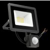 LED reflektor 30W 2700lm so senzorom pohybu, súmrakový reflektor IP65