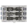 SADA 50 ks 3-kolíkových 4 mm elektrických rýchlospojok