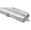 Hermetické svietidlo 120cm + 2x LED trubice vodotesné - studená biela