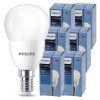 6x LED žiarovka PHILIPS E14 7W – studená farba 6500k 230v corepro