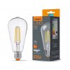 LED žiarovka filament - E27 - 6W - ST64 - stmievateľná - neutrálna biela