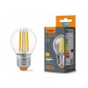 LED žiarovka filament - E27 - 6W - G45 - teplá biela