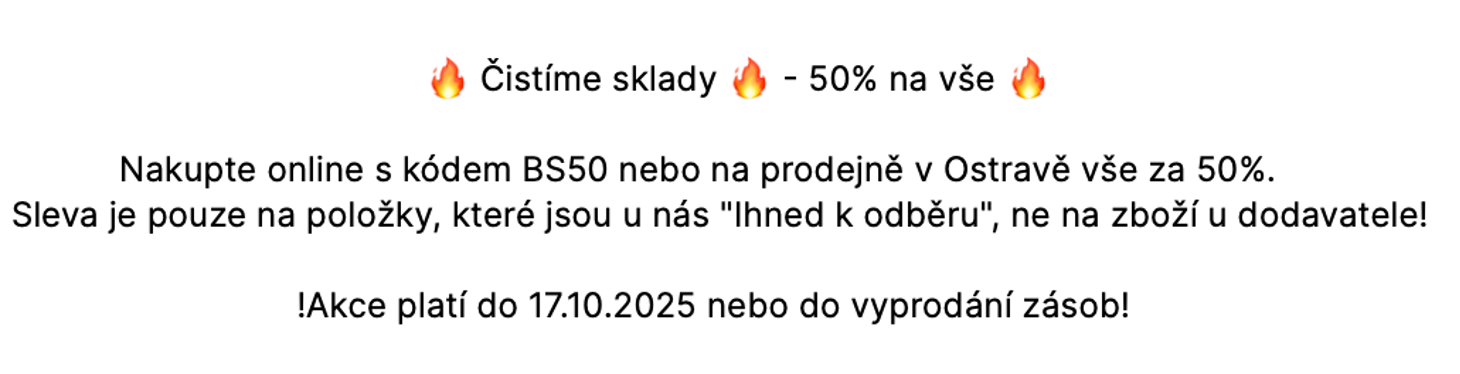 Výprodej skladu
