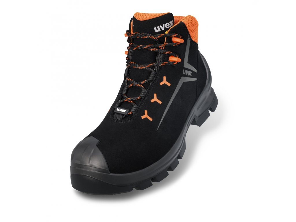 Kotníková obuv uvex 2 STX VIBRAM, šíře 11, S3 WR HI HRO SRC, mikrovlák., černá 6525 (Velikost 35, Kód produktu 6525235)