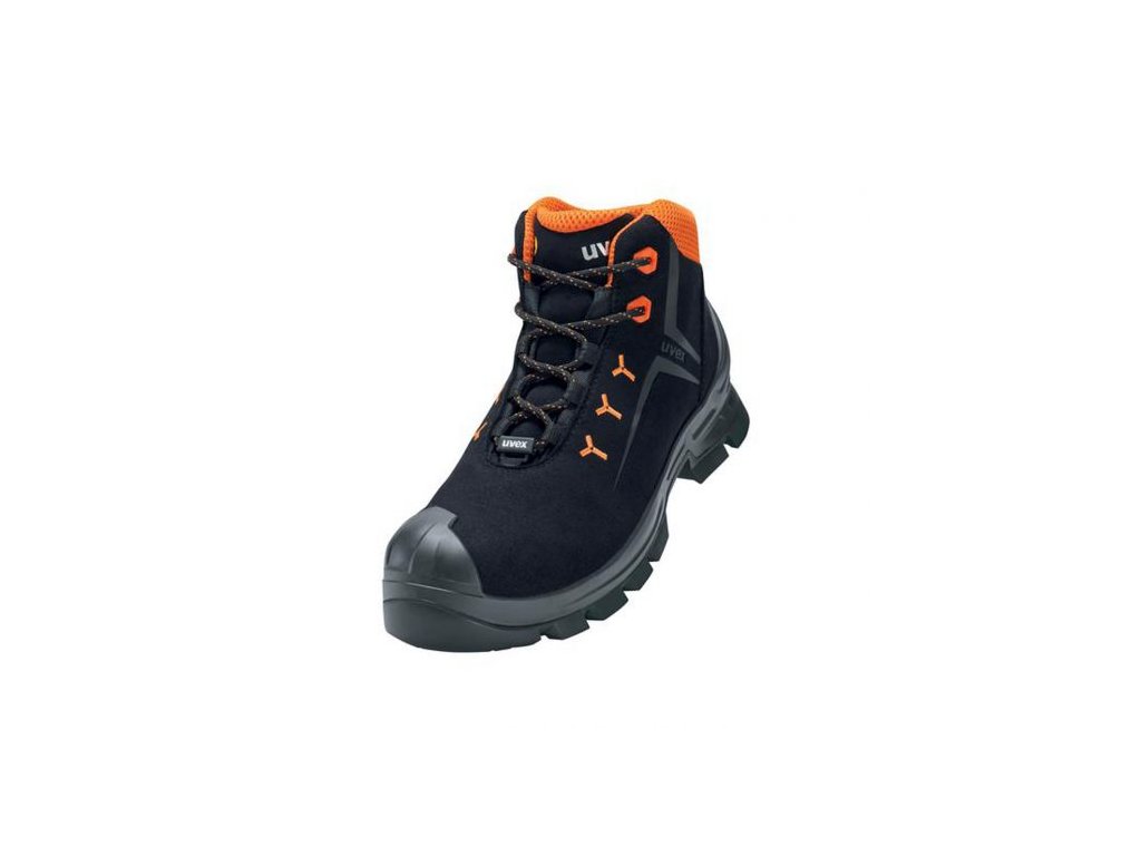 Kotníková obuv uvex 2, šíře 11, S3 HI HRO SRC, podešev VIBRAM 6529 (Velikost 35, Kód produktu 6529235)