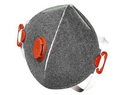 SEGRE FFP3 NR D respirátor s výdechovým ventilkem s aktivním uhlím
