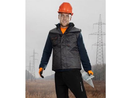Zimní vesta ARDON®BEN černá – DOPRODEJ M (Velikost M)