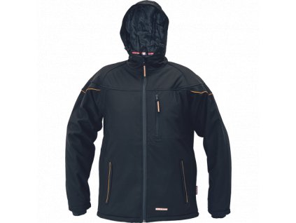 EMERTON WINTER SOFTSHELL bunda (Barva černá, Velikost M)