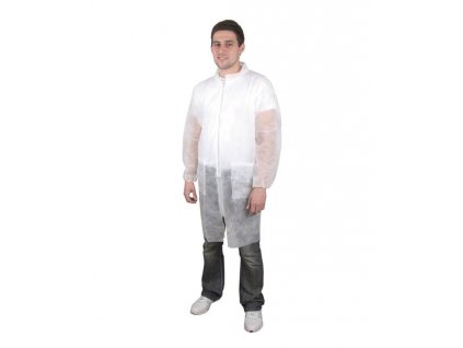 Jednorázový PP plášť ARDON®PEPE bílý (Velikost L)