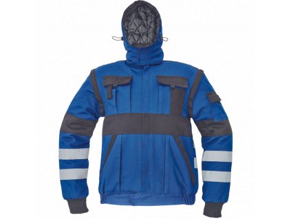 MAX WINTER RFLX bunda (Barva zelená/černá, Velikost 68)