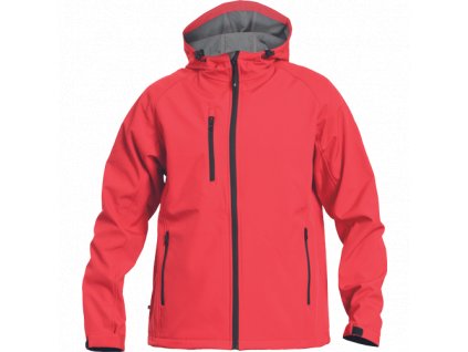 BEGNA softshell bunda (Barva červená, Velikost S)