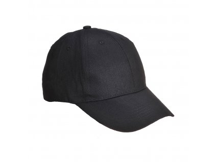 Six Panel Baseball Cap (Barva Black)