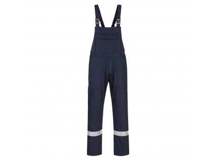 Bizweld Work FR Bib and Brace (Barva Navy, Velikost L)