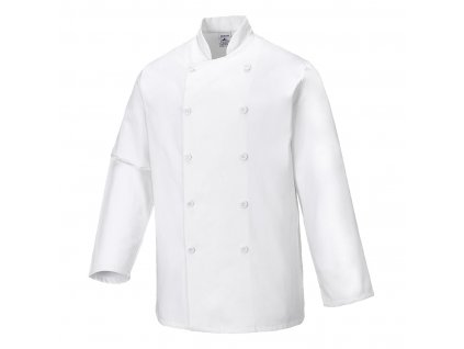 Chef's Sussex Jacket L/S (Barva White, Velikost L)