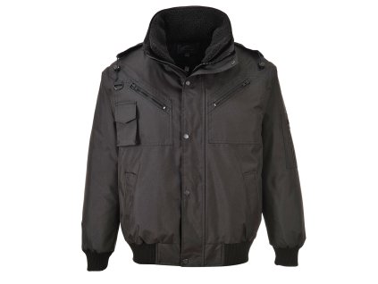 3-in-1 Bomber Jacket (Barva Black, Velikost L)